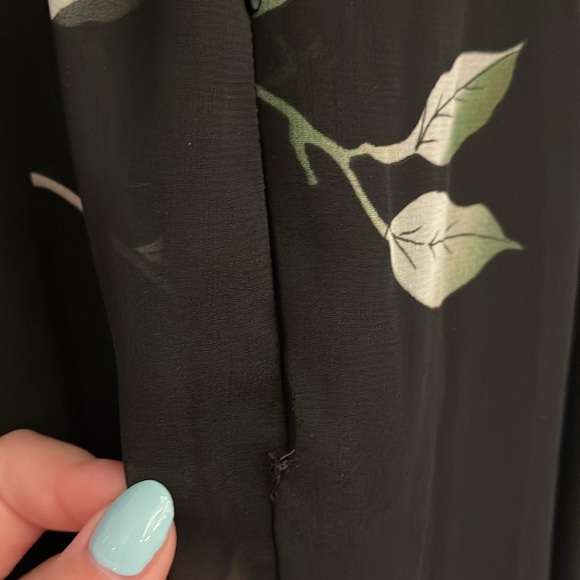 NWT Chaps Floral Midi Dress 8 - Picture 8 of 11